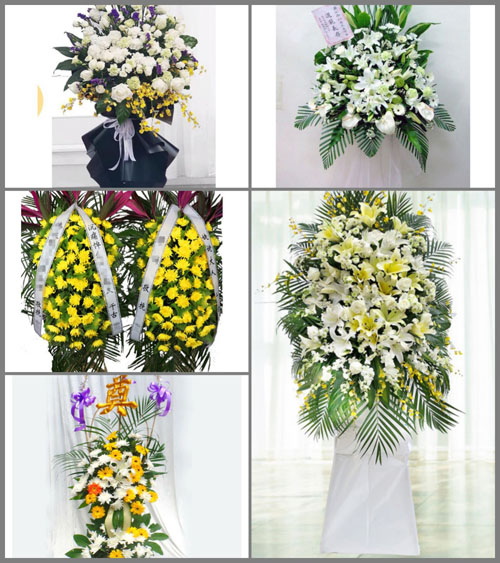 河南周口鹿邑县任集乡白事花篮预定
